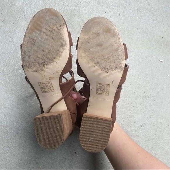 Call It Spring lace up heeled sandals - Picture 4 of 7